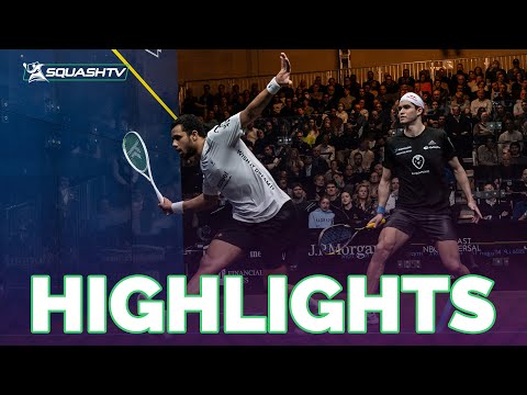 "Rarely see THAT Shot!" | Asal v Elias | J.P Morgan Tournament of Champions 2024 | SF HIGHLIGHTS