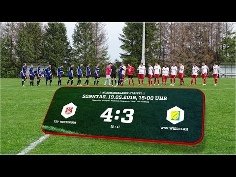 TSV Westerode I - WSV Wiedelah 4:3 (2:1) 19.05.2019