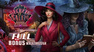 Download lagu Secrets of Salem Witch Shadow Full Walkthrough mp3