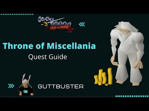 OSRS - Throne Of Miscellania Quest Guide 👑