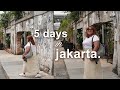 5 days in jakarta 🇮🇩 must-eat indonesian street food, shopping local street brands, cafes + more!