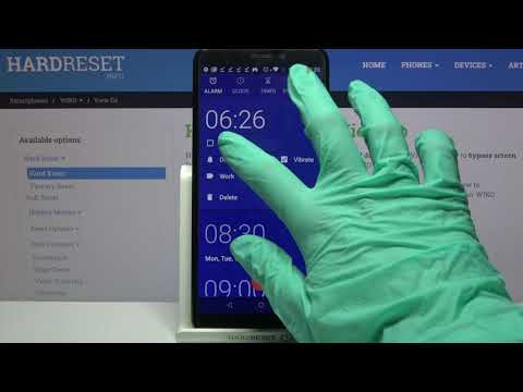 How to Customize Alarm Clock on WIKO View Go – Alarm Clock Managing