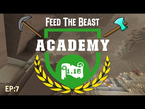 Let's Learn Modded Minecraft 1.16.5 #7 Powah Reactors (FTB Academy)