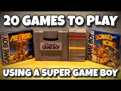 20 Games To Play Using the Super Game Boy