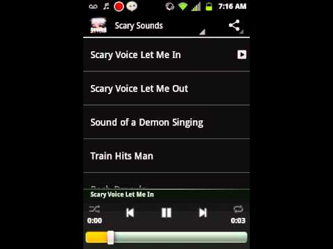 Scary Halloween Horror Sounds Video