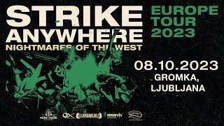 Strike Anywhere @Gromka, Ljubljana, Slovenia (October 8th 2023)