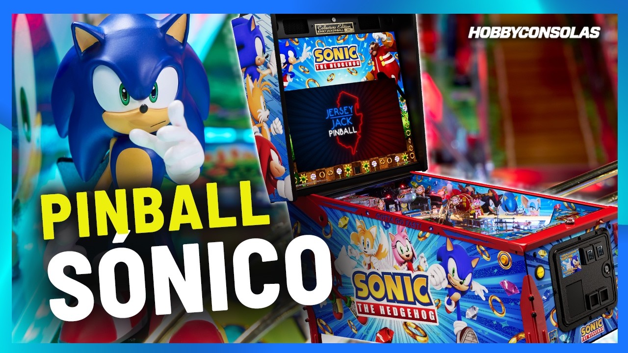 Un pinball de SONIC de 14.000 EUROS - Joya para coleccionistas
