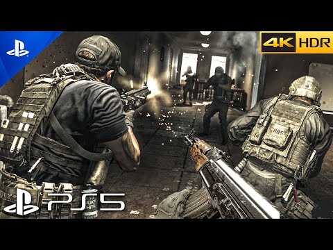 (PS5) THE EMBASSY HAS FALLEN | Immersive Realistic ULTRA Graphics Gameplay[4K 60FPS HDR]Call of Duty