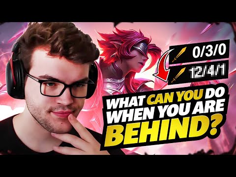 What CAN YOU Do When You Are BEHIND IN LANE?