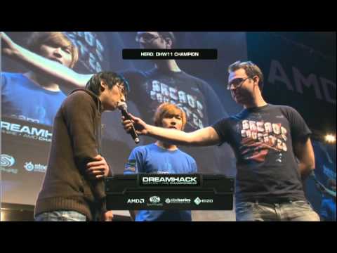 Dreamhack Winter 2011 Grand Finals Award Ceremony