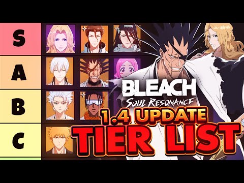 *UPDATED* KENPACHI UNIT TIER LIST FOR BLEACH SOUL RESONANCE! 1.4 KENPACHI UPDATE