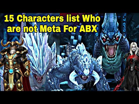 This 15 Characters No Longer ABX Meta & Special Tips For ABX Meta 2021 - Marvel Future Fight