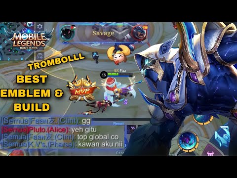 SAVAGE!!! NEW UPDATE BEST BUILD & EMBLEM HELCURT TERSAKIT 2022 | TOP GLOBAL HELCURT EX FIZZ