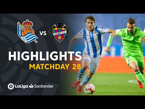 Highlights Real Sociedad vs Levante UD (1-1)
