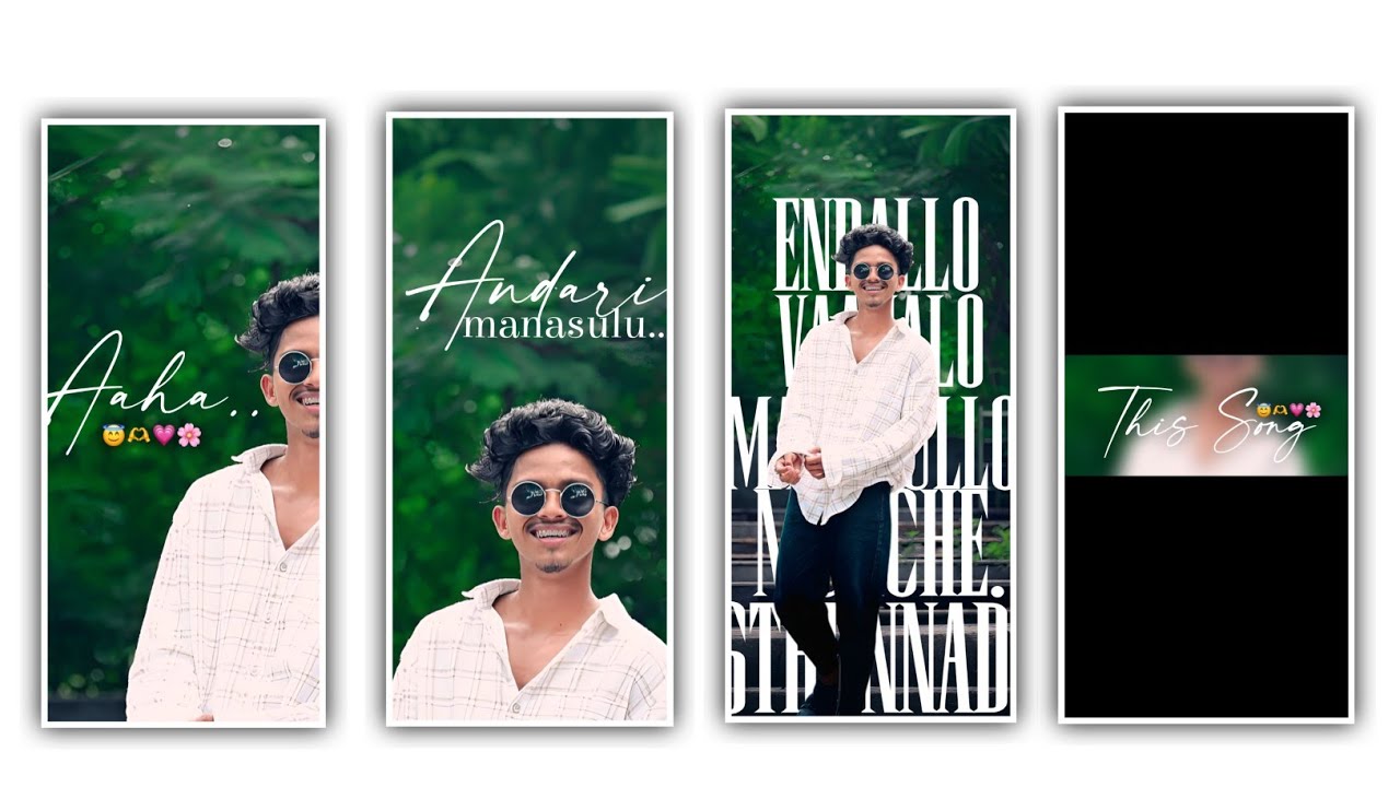 ❤️New Trending 1Still Boy Love lyrics Editing in Alight motion instagram trending cap cut inshot app