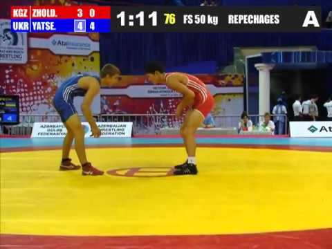 50kg ZHOLDOSHBEKOV Ulukbek-YATSENKO Andriy