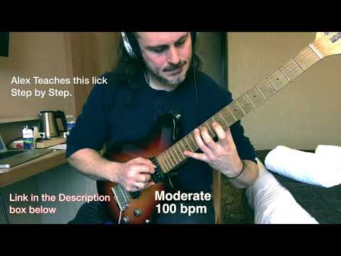 LICK PLAY ALONG 100 BPM by Alex Hutchings