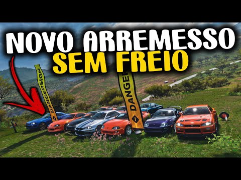 NOVO ARREMESSO SEM FREIO - FORZA HORIZON 5 GAMEPLAY