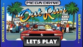 LET'S PLAY: OUTRUN (MEGADRIVE - With Commentary)