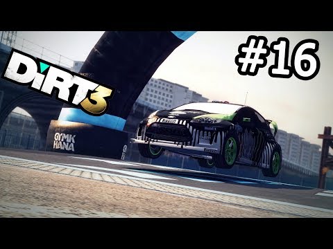 DIRT 3 Jump Tutorial with Ford Fiesta Gymkhana 3 - 46 250 PTS (Part 16)