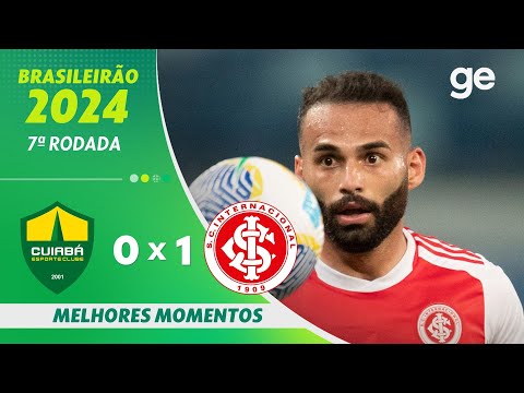 Gols e lances de Cuiabá x Internacional