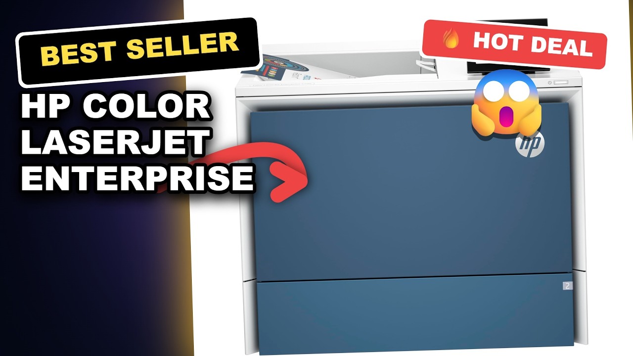 HP Color LaserJet Enterprise 5700dn Printer, Best for Business Unboxed — Full Review review video