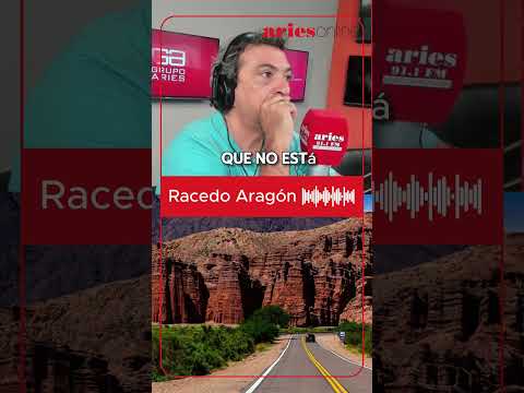 Racedo critica el abandono de Cafayate y Cachi: 'Los caminos están deteriorados'