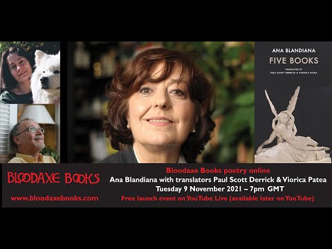 Ana Blandiana with translators Paul Scott Derrick and Viorica Patea