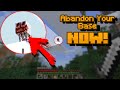 If You Spot This In The Sky ABANDON YOUR BASE NOW Minecraft Creepypasta