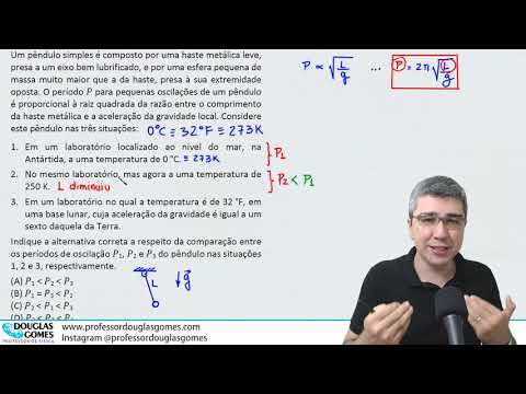 Fuvest 2020 | Lançamento horizontal e Pêndulo Simples | Correção/Resolução comentada