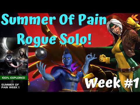 Summer of Pain Week #1 Rogue Boss Solo With Sorcerer Supreme! - Marvel Contest of Champions