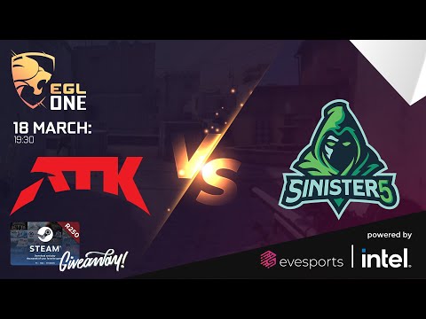 EGL One Season 2 - ATK vs Sinister 5 BO3 Upper Bracket Round 3