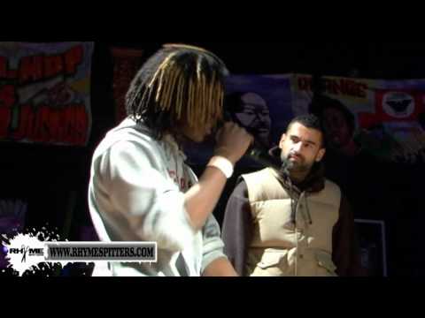 Rhyme Spitters Jawbreakers Battle - MC vs JT