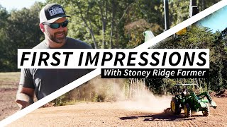 First Impressions with Stoney Ridge Farmer – TR3 Rake