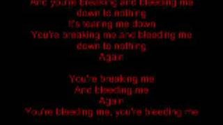 Bleeding Me Lyrics Godsmack