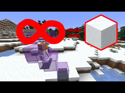 This Simple Trick Gets you Infinite Blocks in Survival Minecraft!