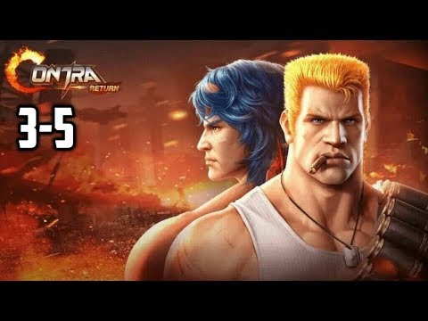 Garena Contra: Return Level 3-5 Endless Contraptions Full Gameplay | Garena Contra Walkthrough
