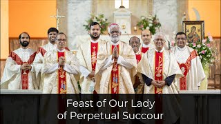 The Solemn feast of Our Lady of Perpetual Succour 