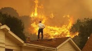 Cataclysmic FIRES Ravage CALIFORNIA 42 Dead 520 Msg 8,700 Buildings, Many Flee  10.9.17 (9TH HOUR)