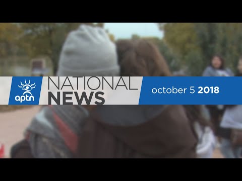 APTN National News October 5, 2018 – Families of MMIWG show support, Polaris Prize Winner