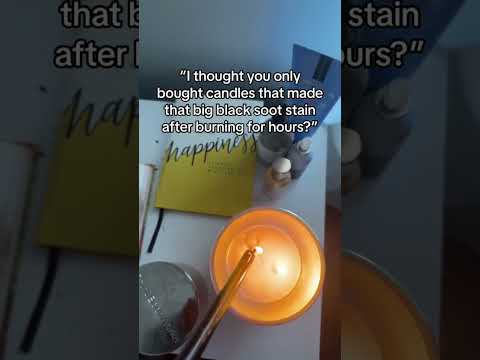 Been burning this for days no black soot or nothing #shorts