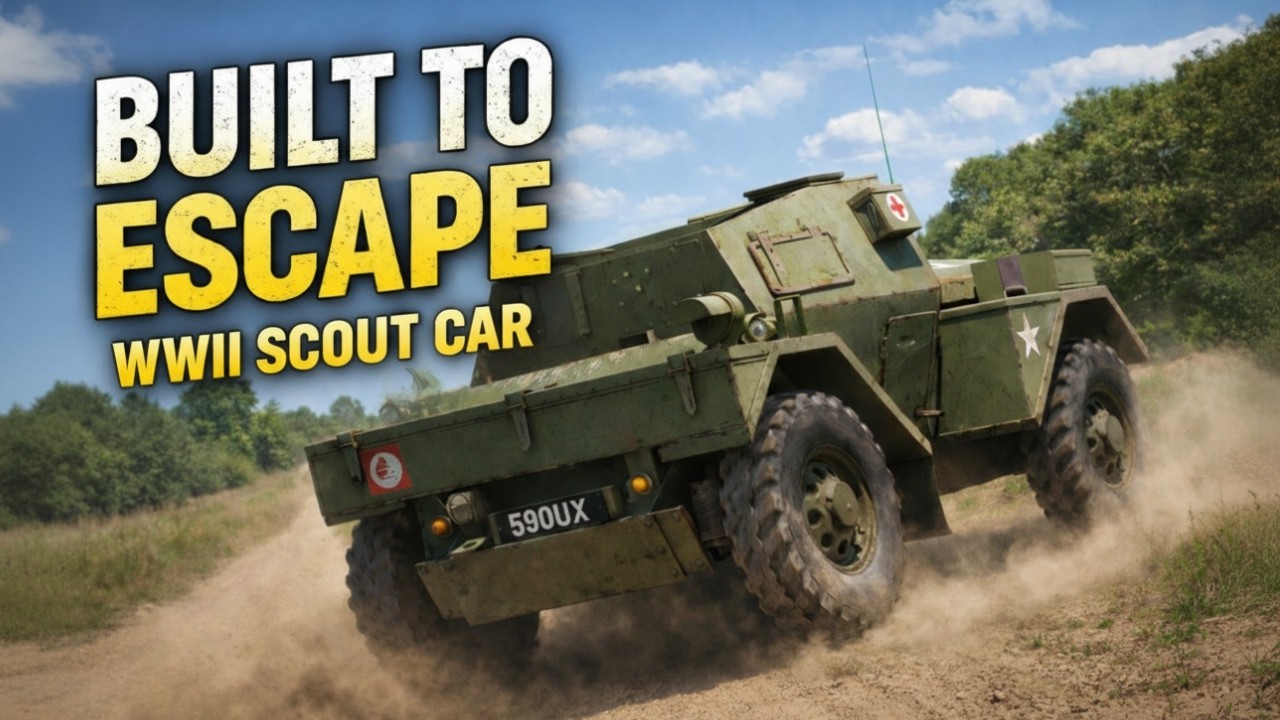 Daimler Dingo Explained: Britain’s Smartest WWII Scout Car