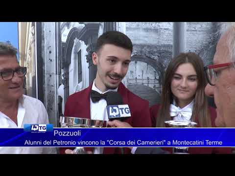 Pozzuoli   Alunni del Petronio vincono la Corsa dei Camerieri a Montecatini Terme