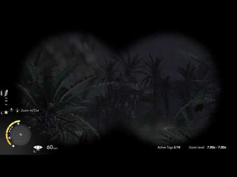 Sniper Elite 3 - Mission 2 Gaberoun - Long shot challenge