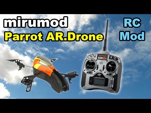 Parrot AR Drone Mirumod - RC Transmitter Mod Howto Guide - Instructables