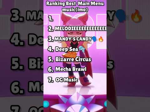 RANKING BRAWL STARS MAIN MENU MUSIC :) #brawlstars #supercell  #gaming