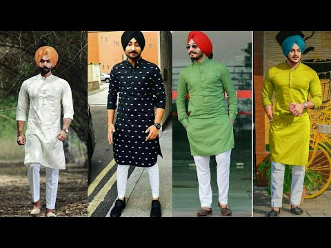 Punjabi Kurta Pajama Style Design for Men