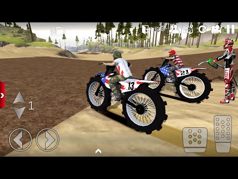 US Police Motor Dirt Bikes 3D Extreme Off-Road #14 - Offroad Outlaws Best Bike Android Ios Gameplay