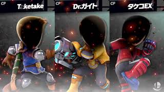 【スマブラSP】MiiファイターCPU頂上乱闘選手権『頂上決勝』
