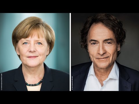 Angela Merkel im Gespräch mit Giovanni di Lorenzo